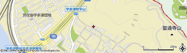 香川県綾歌郡宇多津町2686周辺の地図