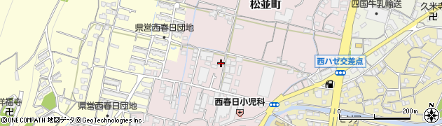 香川県高松市松並町587周辺の地図