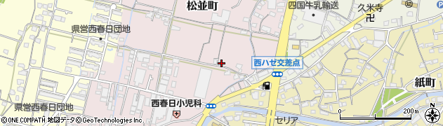 香川県高松市松並町901周辺の地図