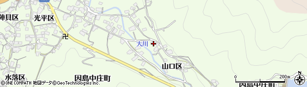 広島県尾道市因島中庄町山口区1138周辺の地図