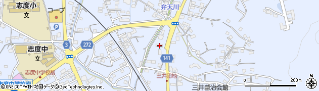 香川県さぬき市志度2156周辺の地図