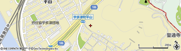 香川県綾歌郡宇多津町平山2693周辺の地図