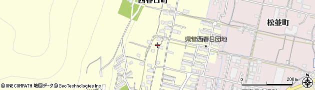 香川県高松市西春日町1393周辺の地図