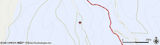 和歌山県紀の川市名手上589周辺の地図