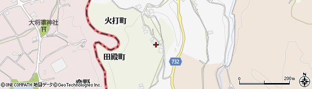 奈良県五條市田殿町127周辺の地図