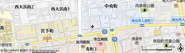 中村治療院周辺の地図