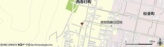 香川県高松市西春日町1365周辺の地図