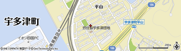 香川県宇多津町（綾歌郡）大橋周辺の地図