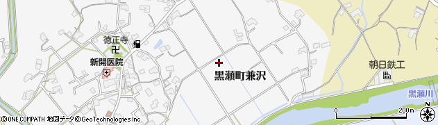 広島県東広島市黒瀬町兼沢周辺の地図
