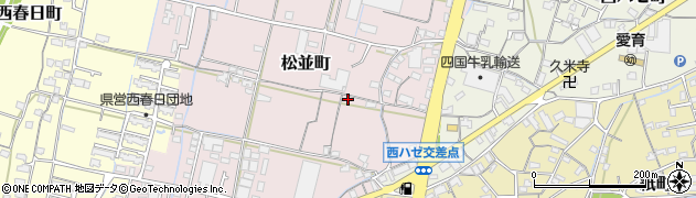 香川県高松市松並町895周辺の地図