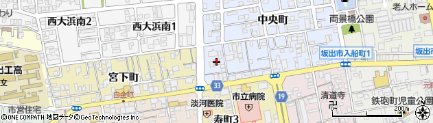 株式会社坂出陸運　修理部周辺の地図