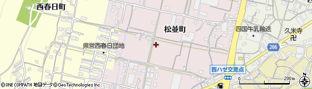 香川県高松市松並町858周辺の地図