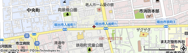 横井石油株式会社ニュー坂出ＳＳ周辺の地図