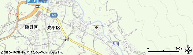 広島県尾道市因島中庄町山口区1237周辺の地図