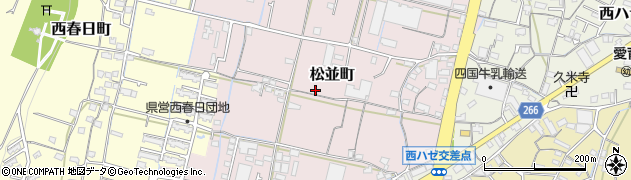 香川県高松市松並町871周辺の地図