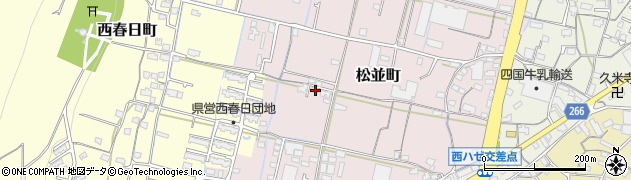 香川県高松市松並町853周辺の地図