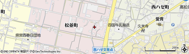 香川県高松市松並町931周辺の地図