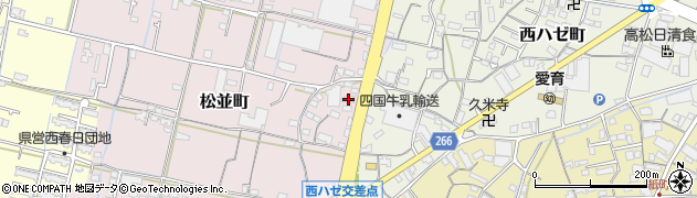 香川県高松市松並町933周辺の地図