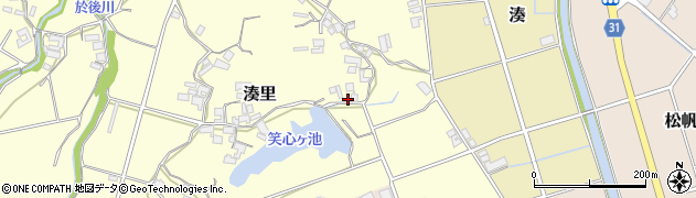 兵庫県南あわじ市湊里577周辺の地図