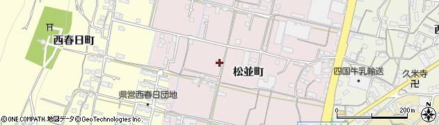 香川県高松市松並町845周辺の地図