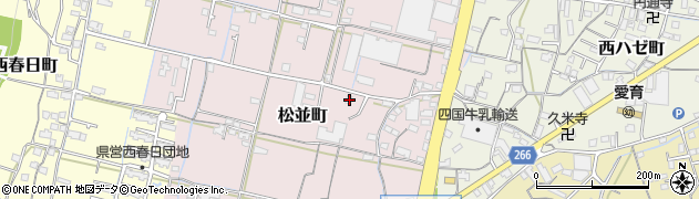 香川県高松市松並町888周辺の地図