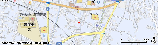香川県さぬき市志度1000周辺の地図