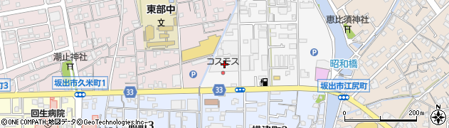 株式会社コスモス薬品　ディスカウントドラッグコスモス坂出昭和町店周辺の地図