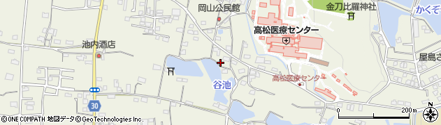 香川県高松市新田町甲1436周辺の地図