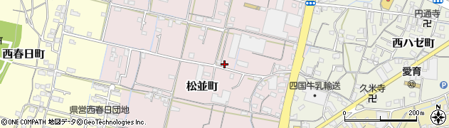 香川県高松市松並町959周辺の地図