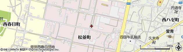 香川県高松市松並町960周辺の地図