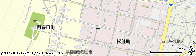 香川県高松市松並町838周辺の地図