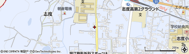 香川県さぬき市志度410周辺の地図