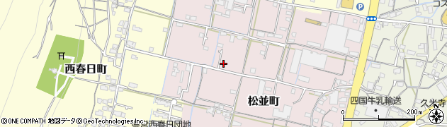 香川県高松市松並町976周辺の地図