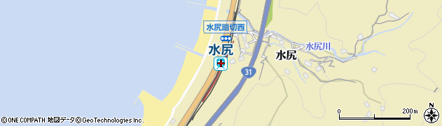 広島県安芸郡坂町周辺の地図