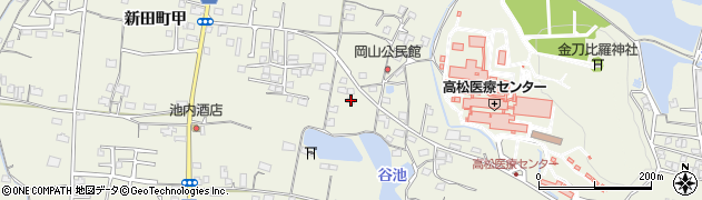 香川県高松市新田町甲1414周辺の地図