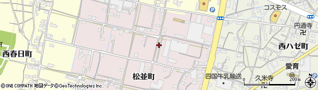 香川県高松市松並町961周辺の地図