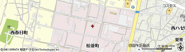香川県高松市松並町966周辺の地図