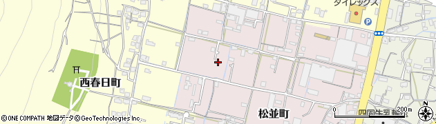 香川県高松市松並町980周辺の地図