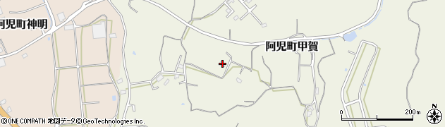 三重県志摩市阿児町甲賀1109周辺の地図