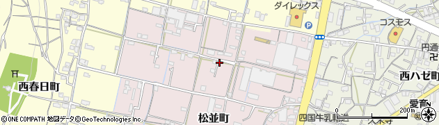 香川県高松市松並町965周辺の地図