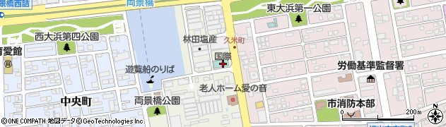 坂出国際ホテル周辺の地図