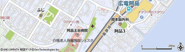 ふじタウン第3公園周辺の地図
