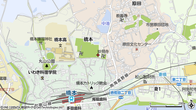 〒648-0064 和歌山県橋本市橋本の地図