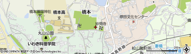 和歌山県橋本市橋本周辺の地図