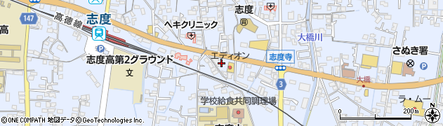 四国新聞四国新聞さぬき志度・古本販売所周辺の地図
