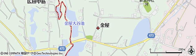 兵庫県洲本市金屋531周辺の地図