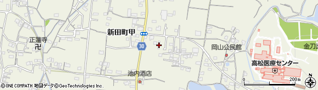 香川県高松市新田町甲1490周辺の地図