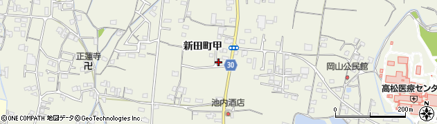 香川県高松市新田町甲824周辺の地図