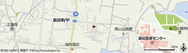 香川県高松市新田町甲1486周辺の地図