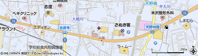 香川県さぬき市志度990周辺の地図